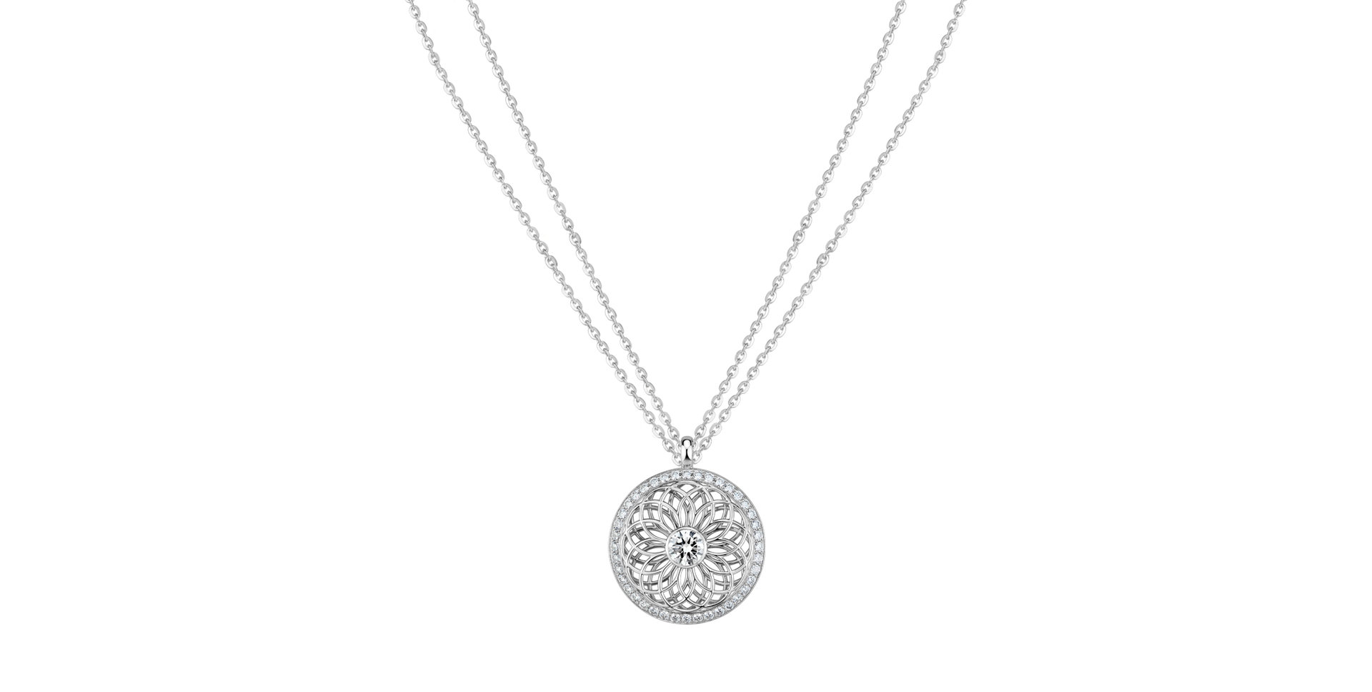 Náhrdelník s diamanty Heart of Star