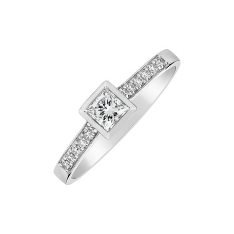Prsten s diamanty Tessera