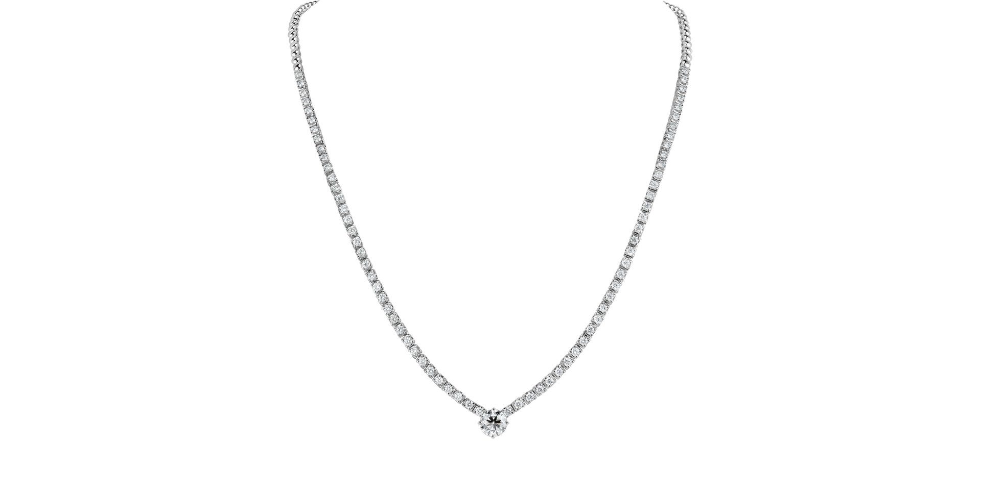 Náhrdelník s diamanty Gremory