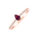 Prsten s diamanty a rubínem Seriane3