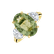 Prsten s diamanty a turmalínem Dravyn4