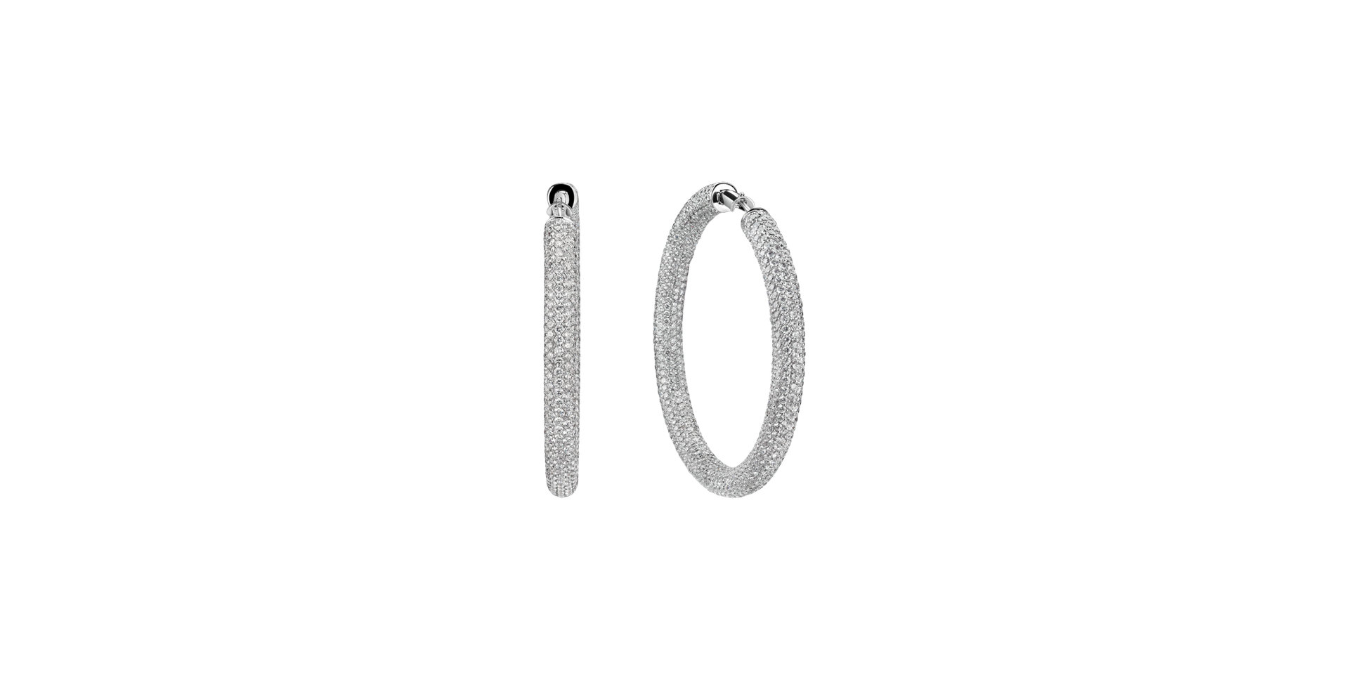 Náušnice s diamanty Lovelly Shine