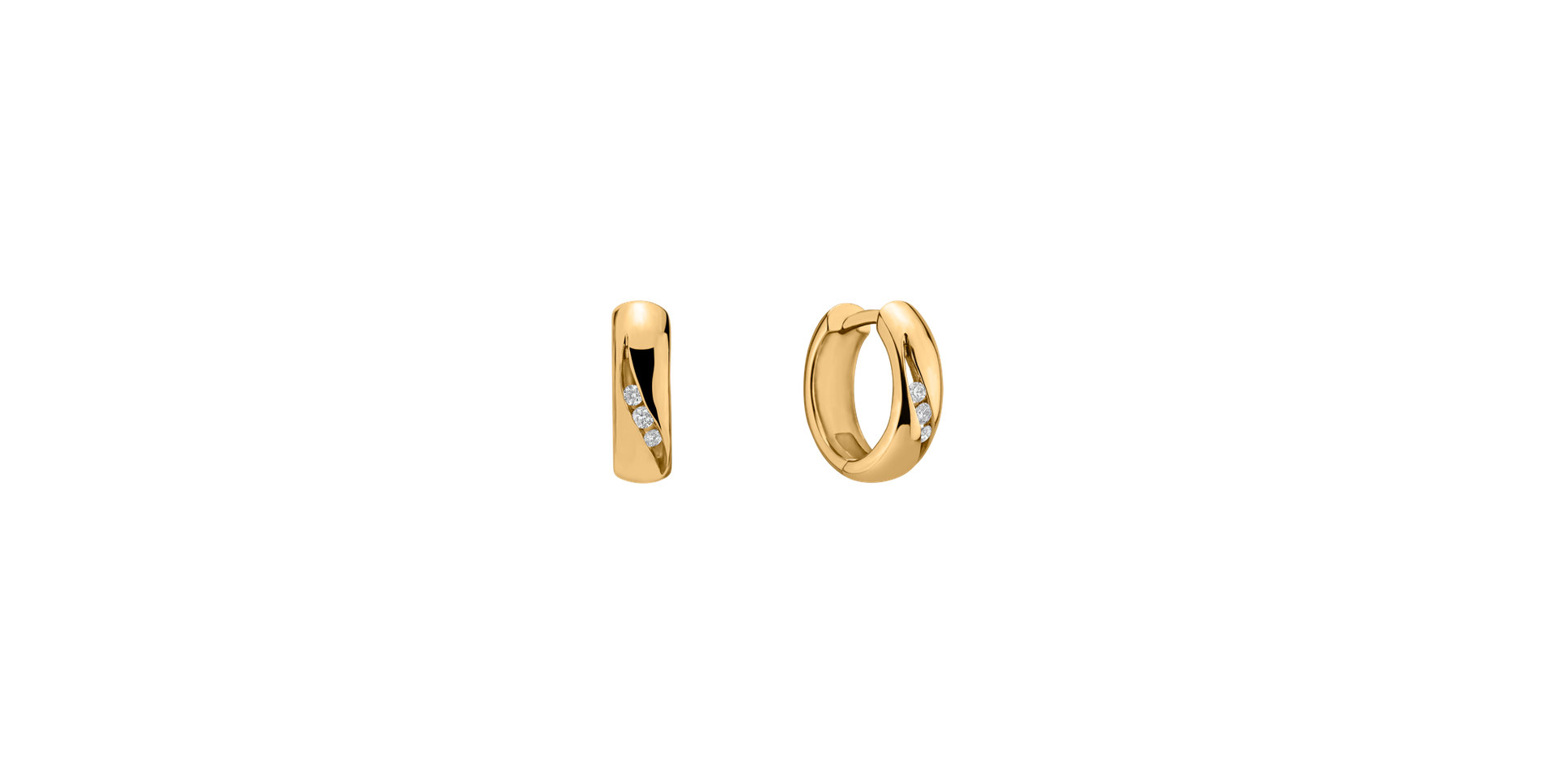 Náušnice s diamanty Cheyenne