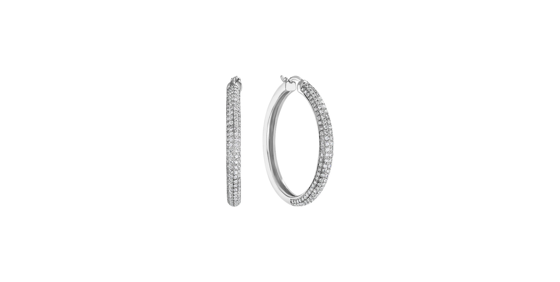 Náušnice s diamanty Luxury Symphony