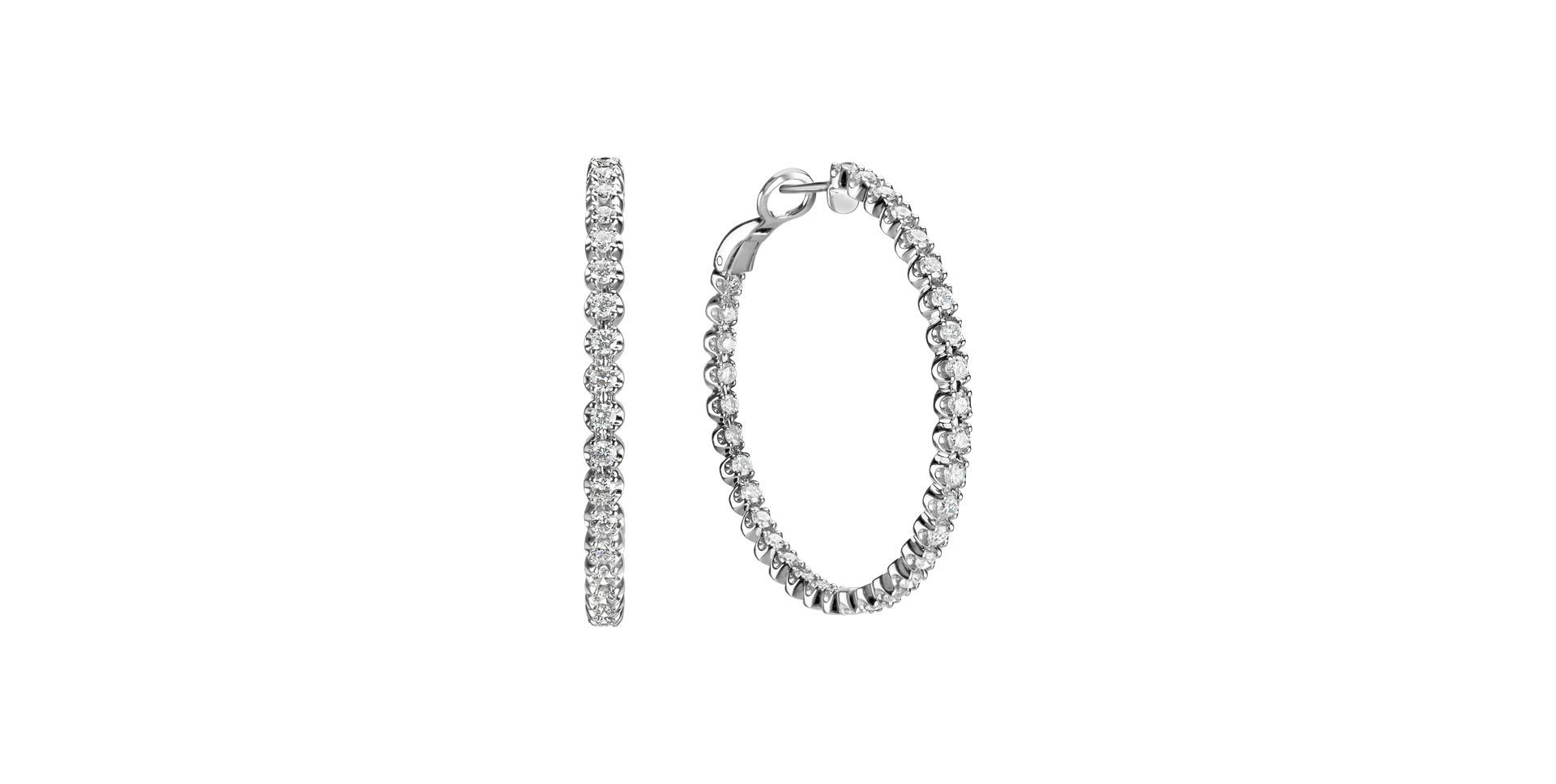 Náušnice s diamanty Diamonds Eye