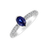 Prsten s safírem a diamanty Louise4