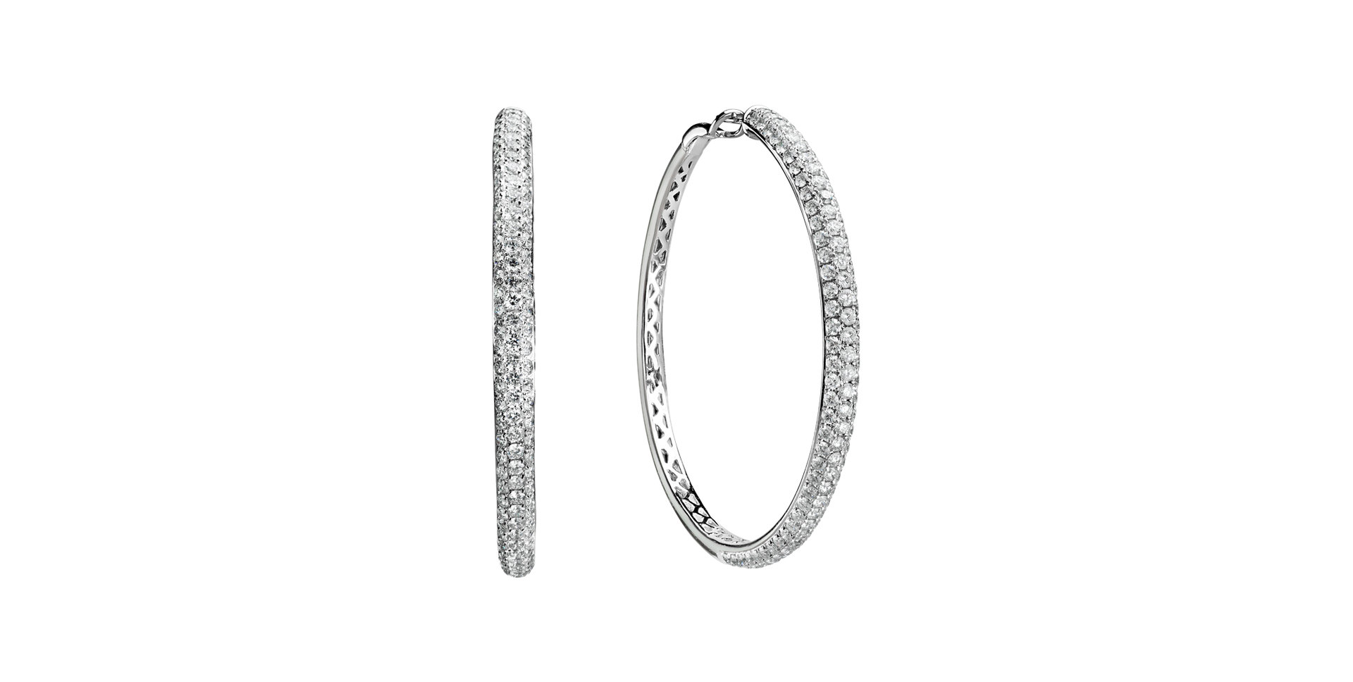 Náušnice s diamanty Godness Jewel