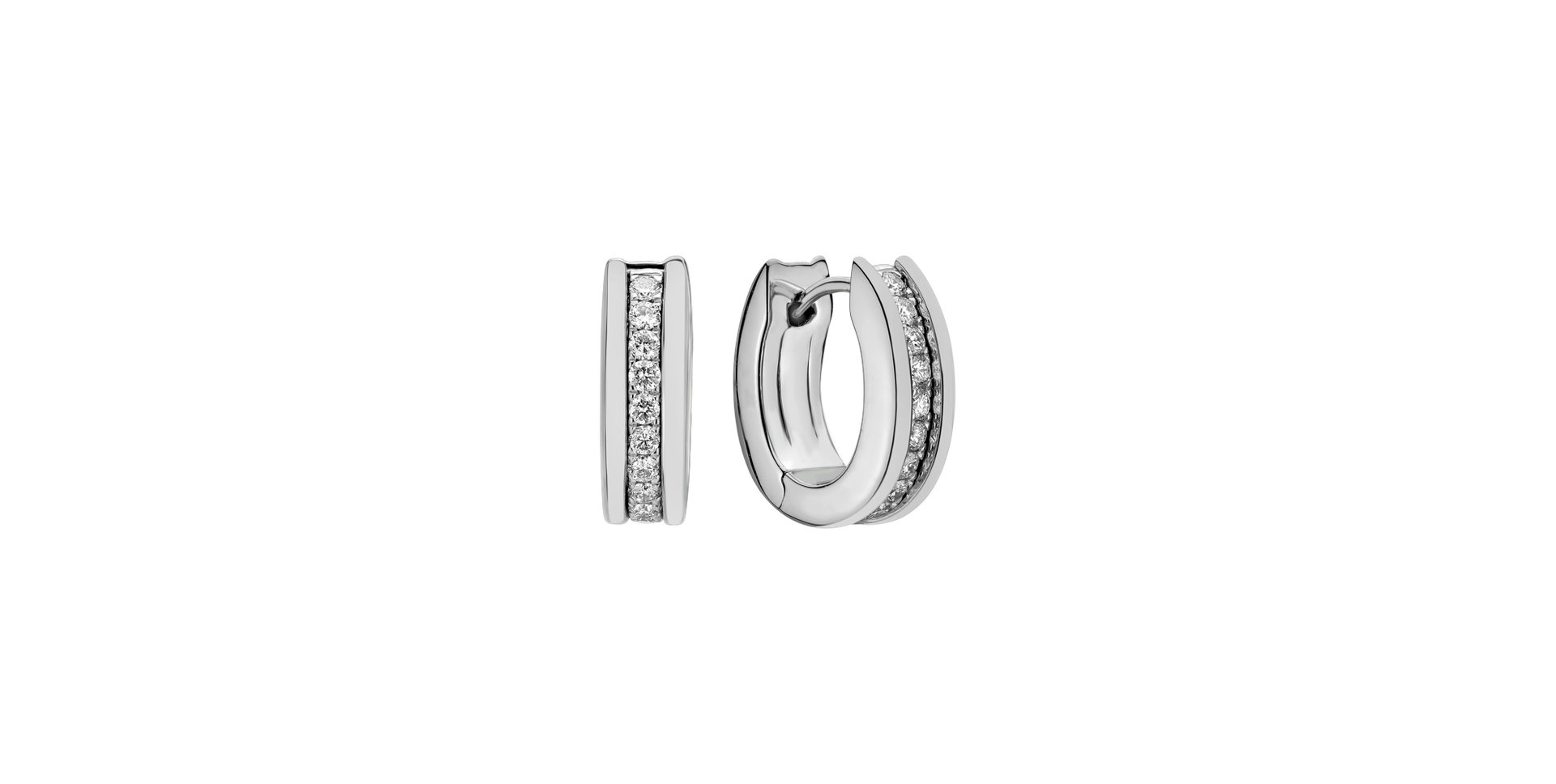 Náušnice s diamanty Ray of Light