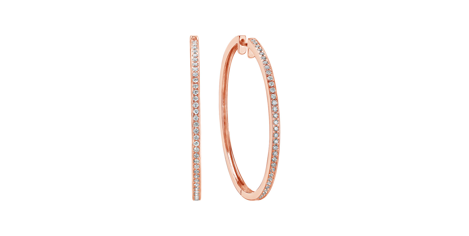 Náušnice s diamanty Wonder Rain