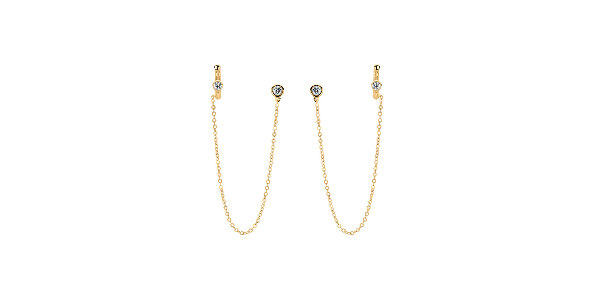 Náušnice s diamanty Nexa