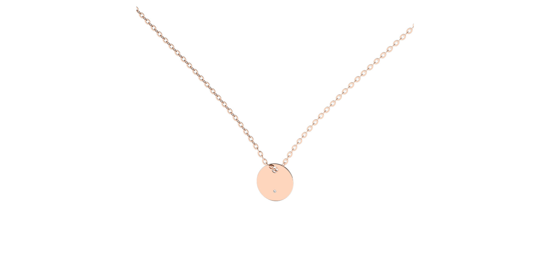 Náhrdelník s diamantem My Gem