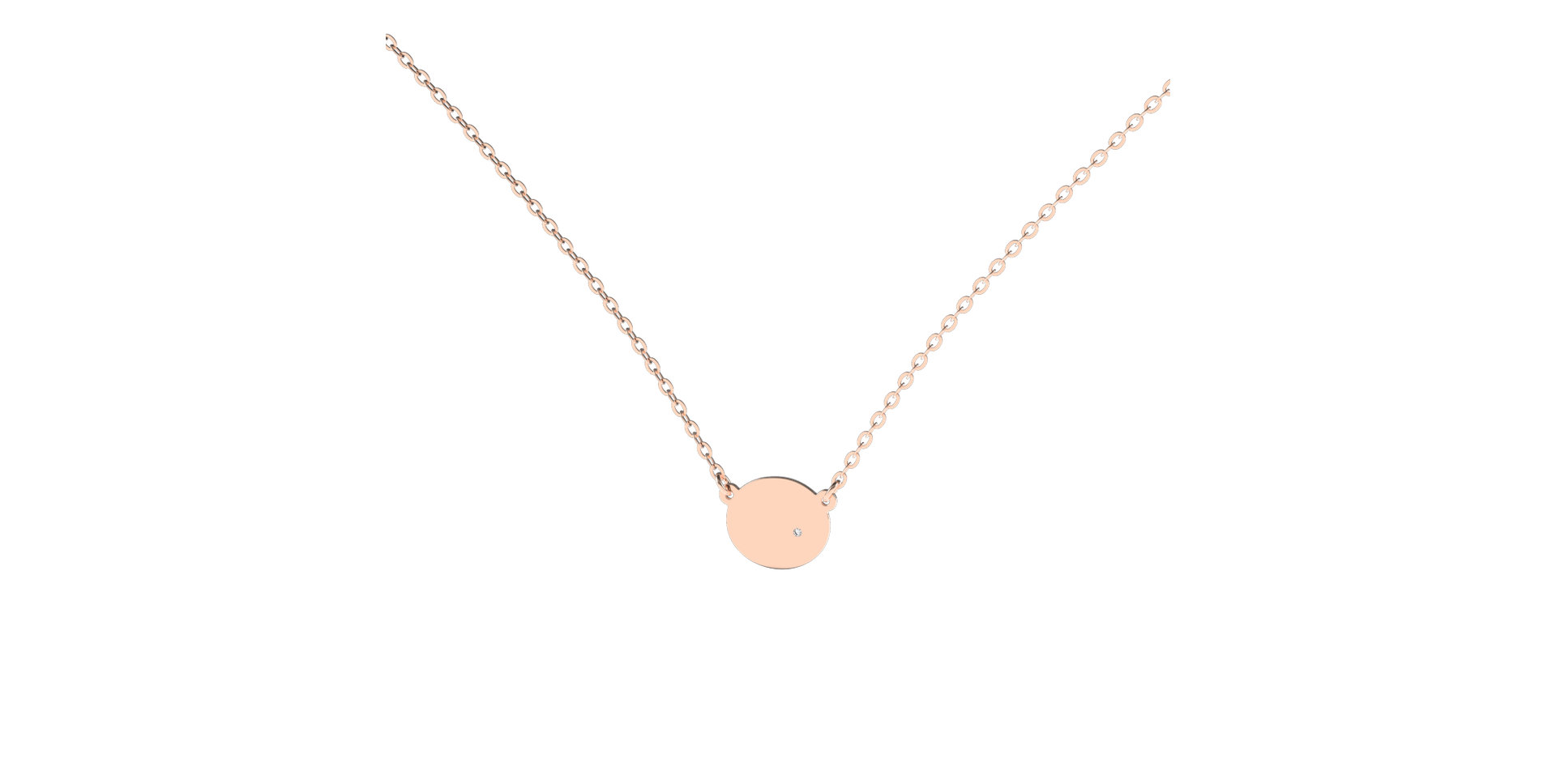 Náhrdelník s diamantem Universe