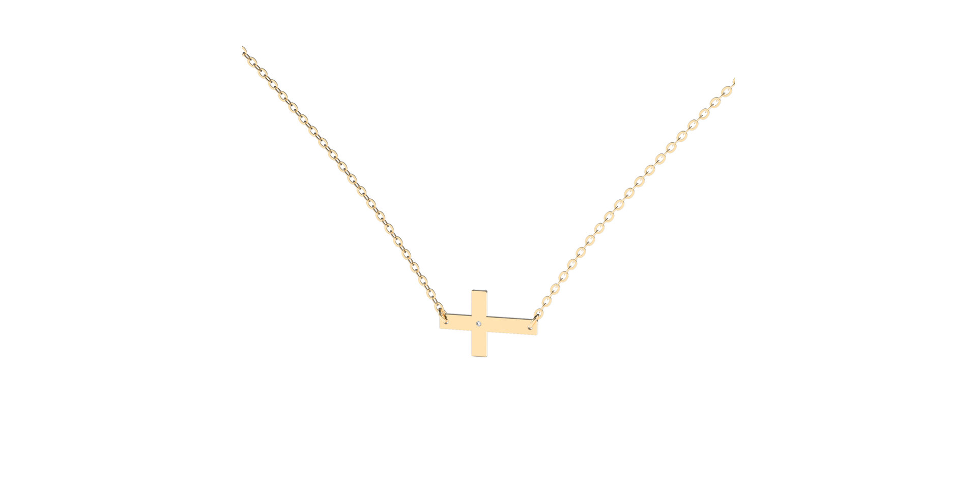 Náhrdelník s diamantem Hope