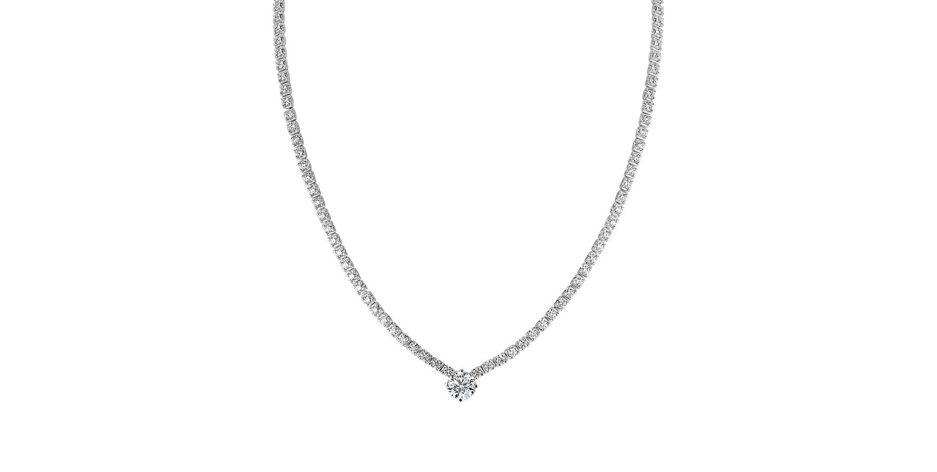 Náhrdelník s diamanty Gremory