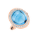 Prsten s diamanty a topazem Spring Eye3