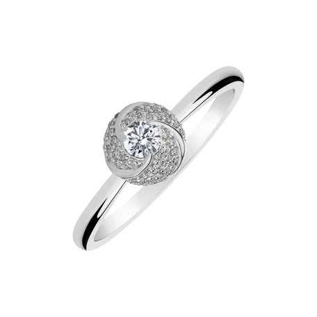 Prsten s diamanty Sunshine Ray