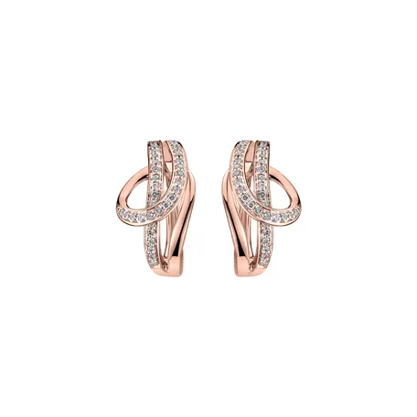 Náušnice s diamanty Chantira