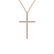 Náhrdelník s diamanty Cross5