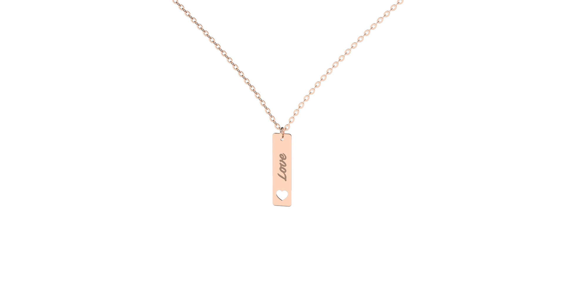 Náhrdelník s diamantem Passion Love