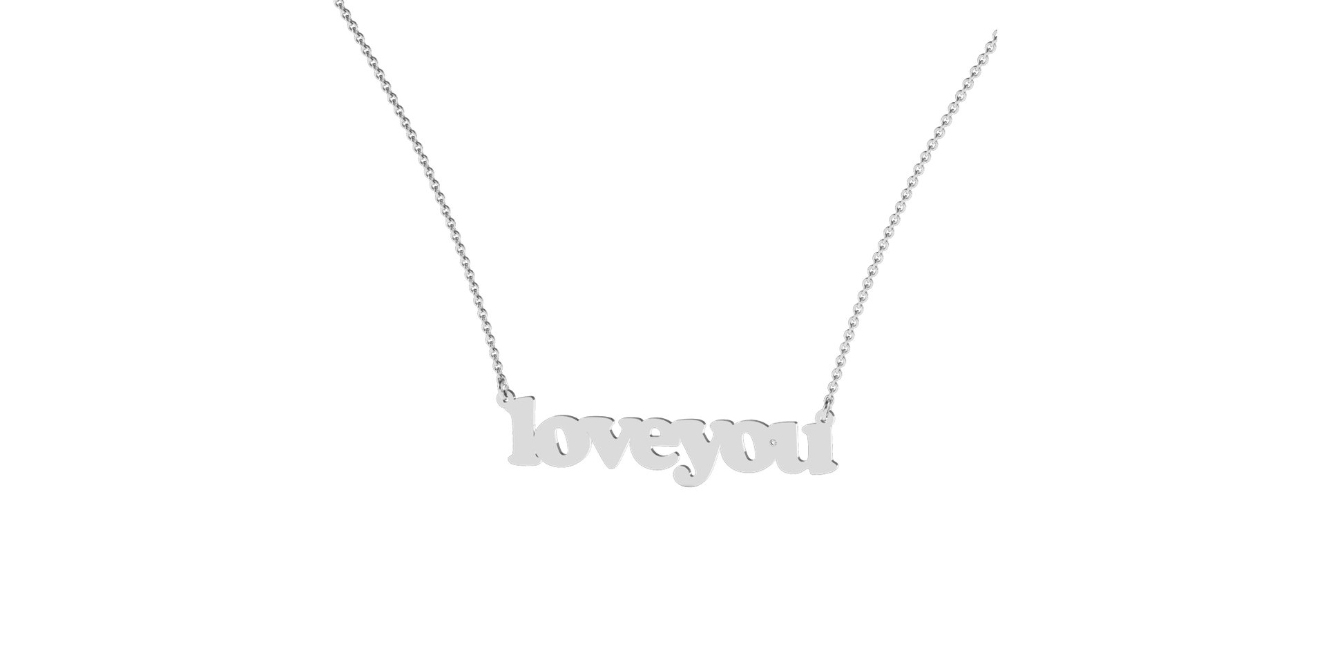 Náhrdelník s diamantem My Amour