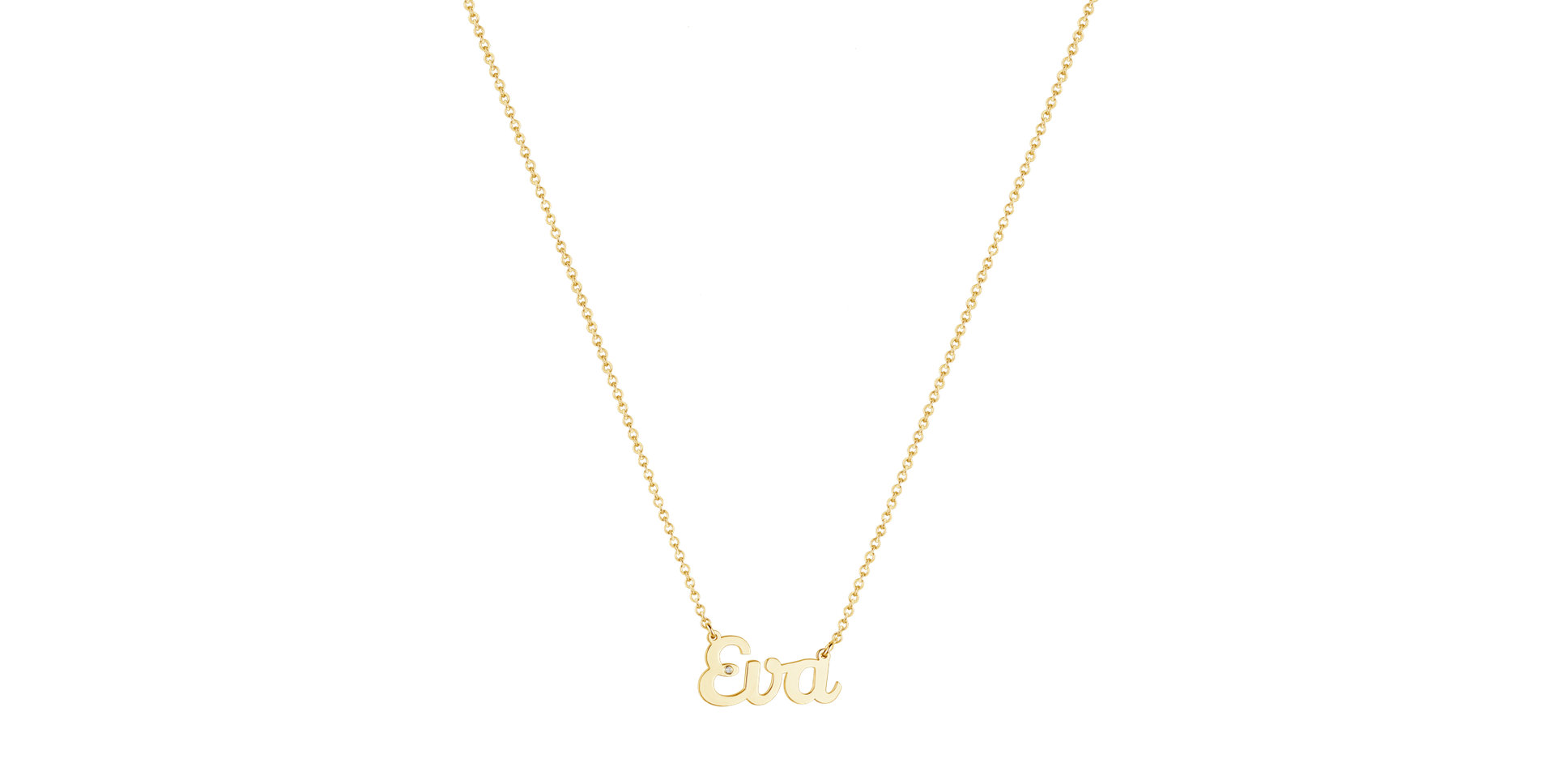 Náhrdelník s diamantem Personalized Gift