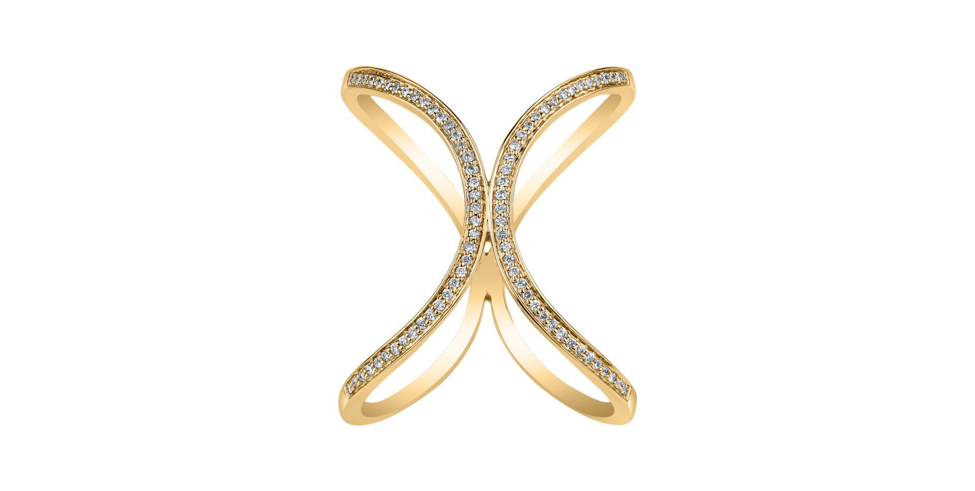 Prsten s diamanty Lyrix