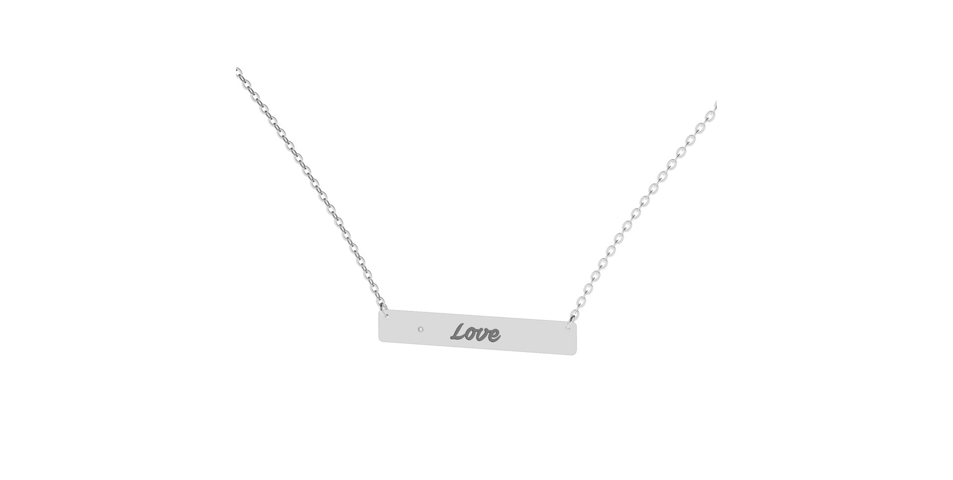 Náhrdelník s diamantem Forever Darling