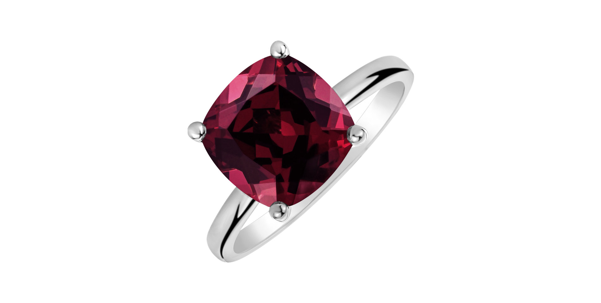 Prsten s rhodolitem Bonbon
