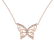 Náhrdelník s diamanty Butterfly2