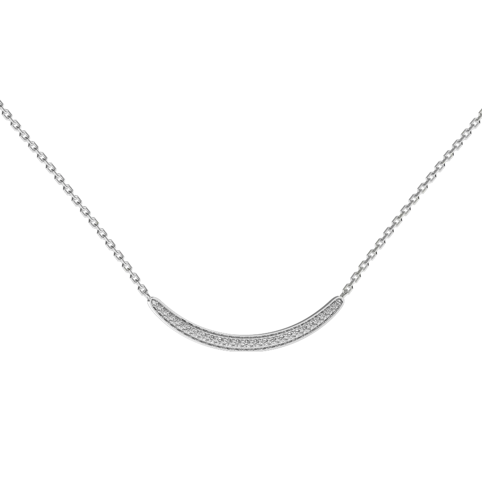 Náhrdelník s diamanty Sparkling Line