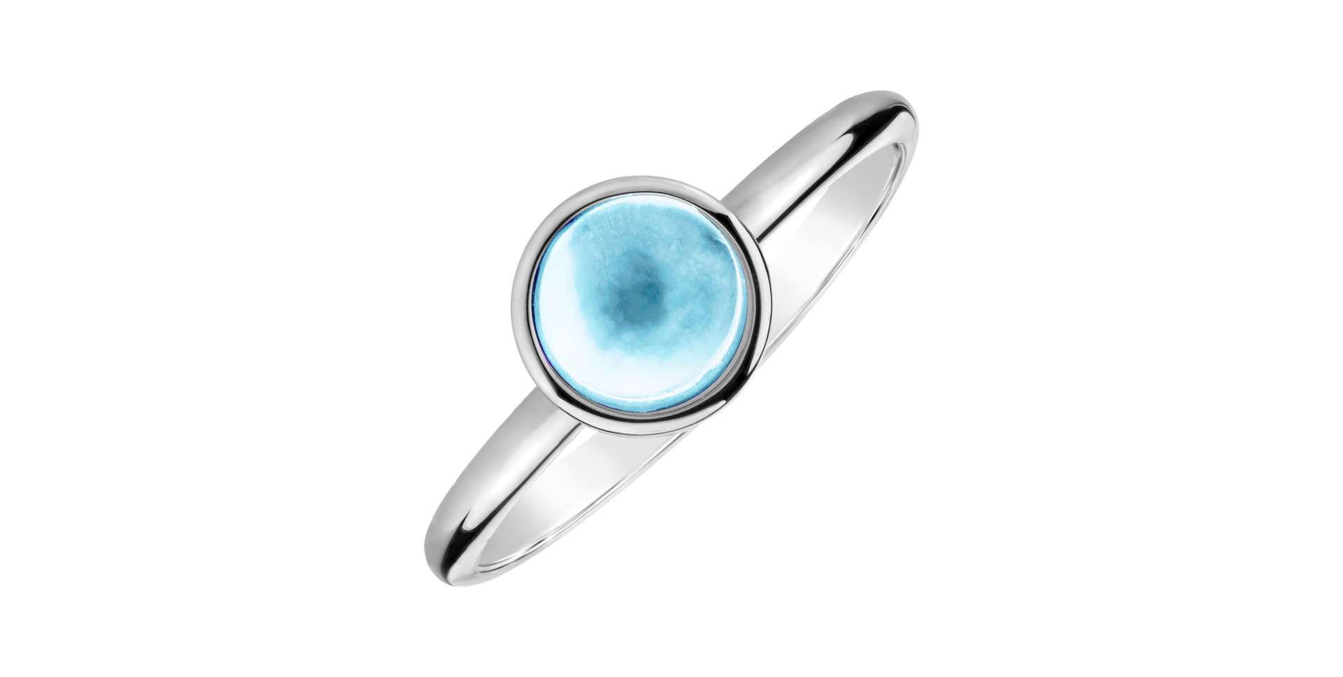 Prsten s akvamarínem Bonbon