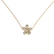 Náhrdelník s diamanty Flower2