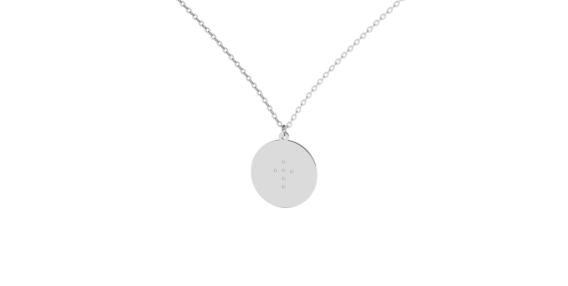 Náhrdelník s diamanty Diamond Cross