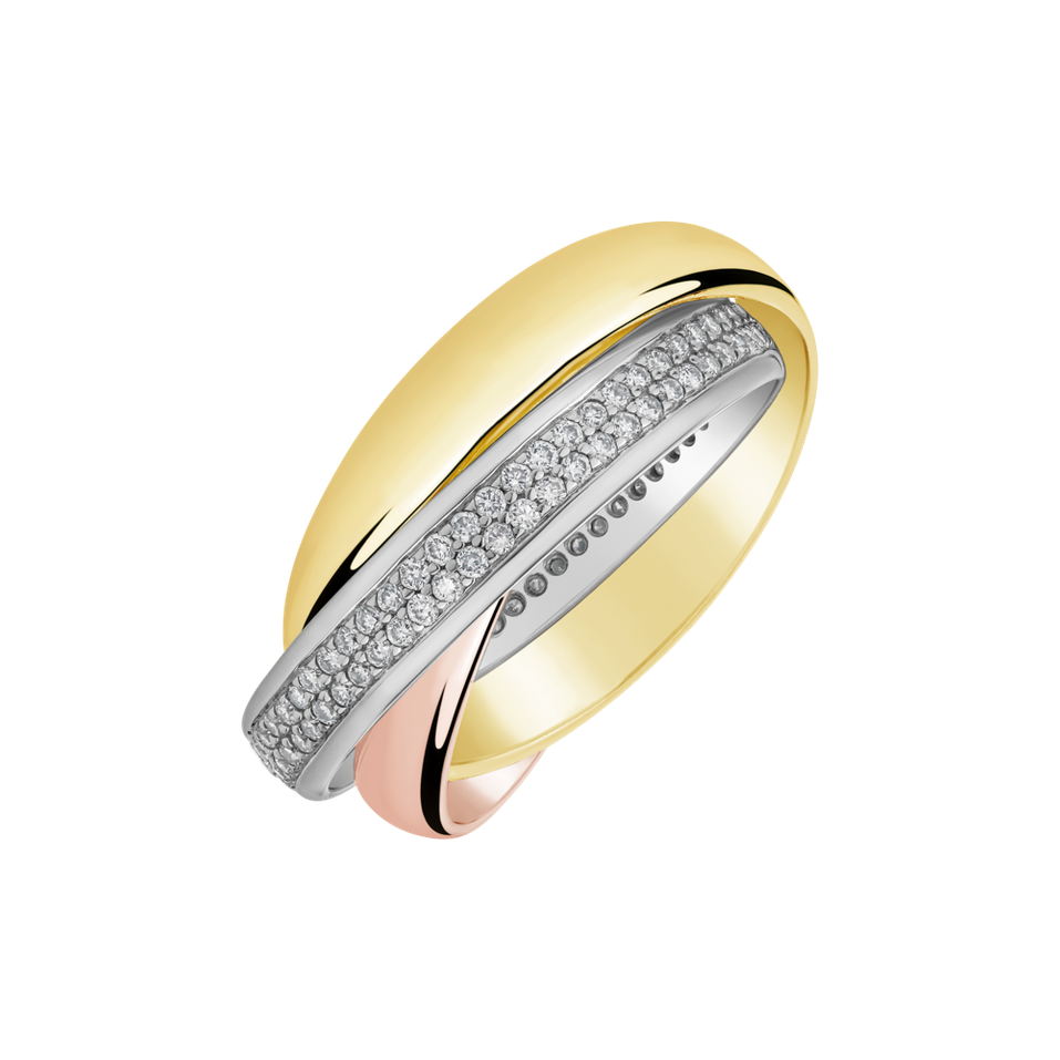 Prsten s diamanty Veliora