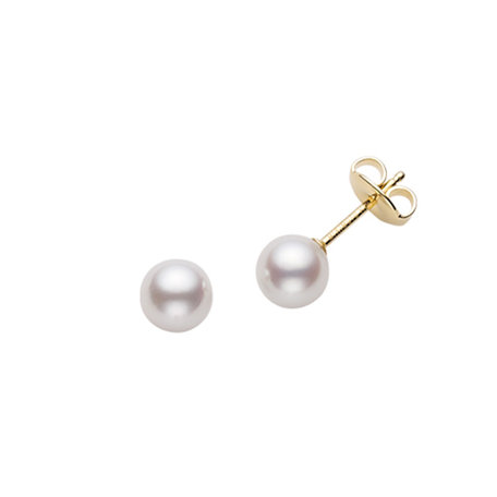 Náušnice s bílou mořskou perlou Earrings
