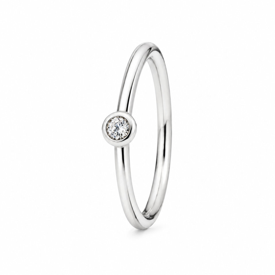 Prsten s diamantem Diamante in Amore