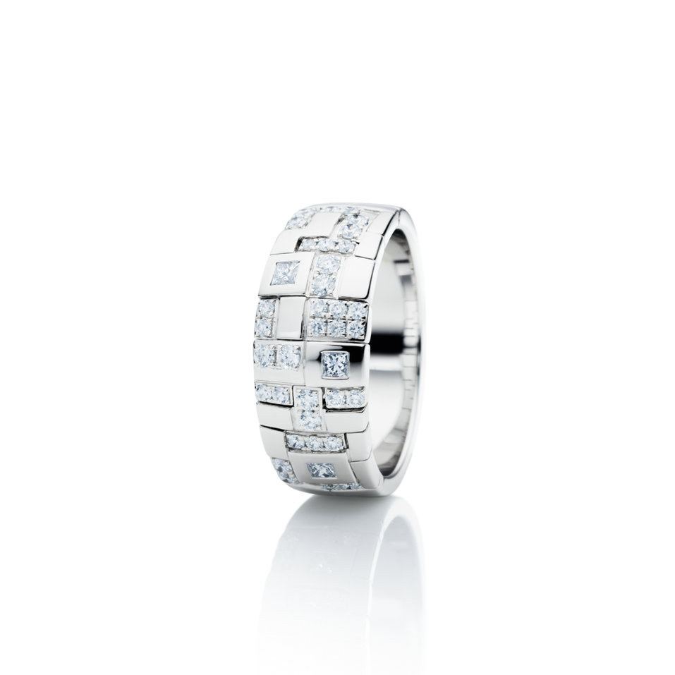 Prsten s diamanty Prsten s diamanty