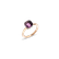 Prsten s ametystem Nudo Petit Ring2