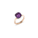 Prsten  s ametystem Nudo Ring2