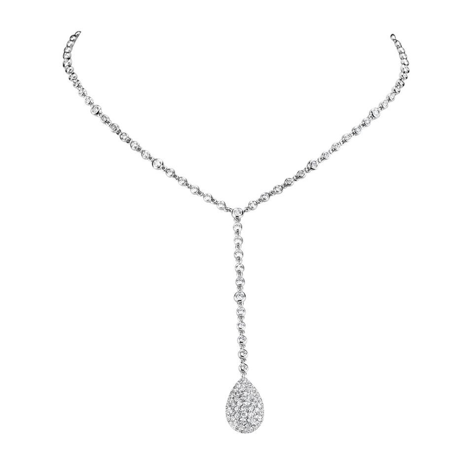 Náhrdelník s diamanty Dew Drop