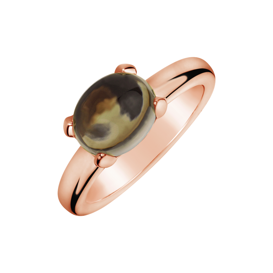 Prsten smoky quartz Celsa