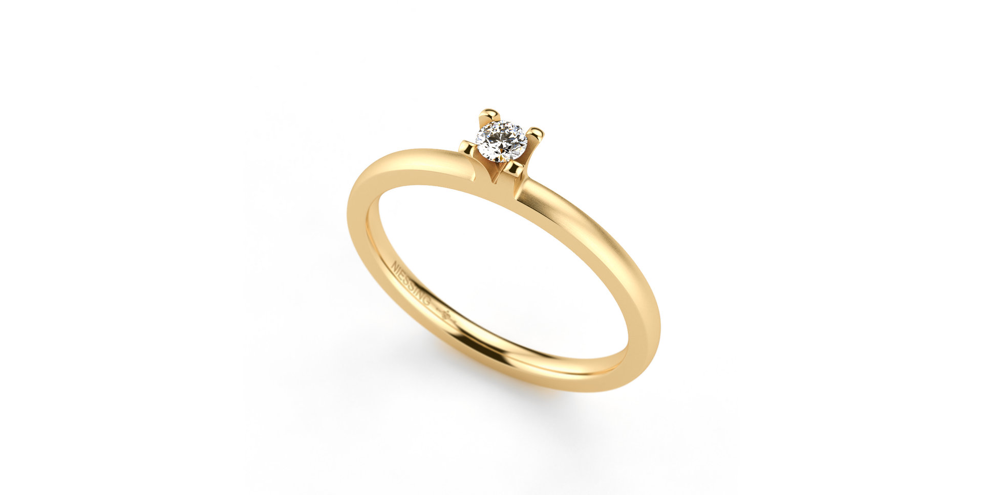 Prsten s diamantem AMATIS