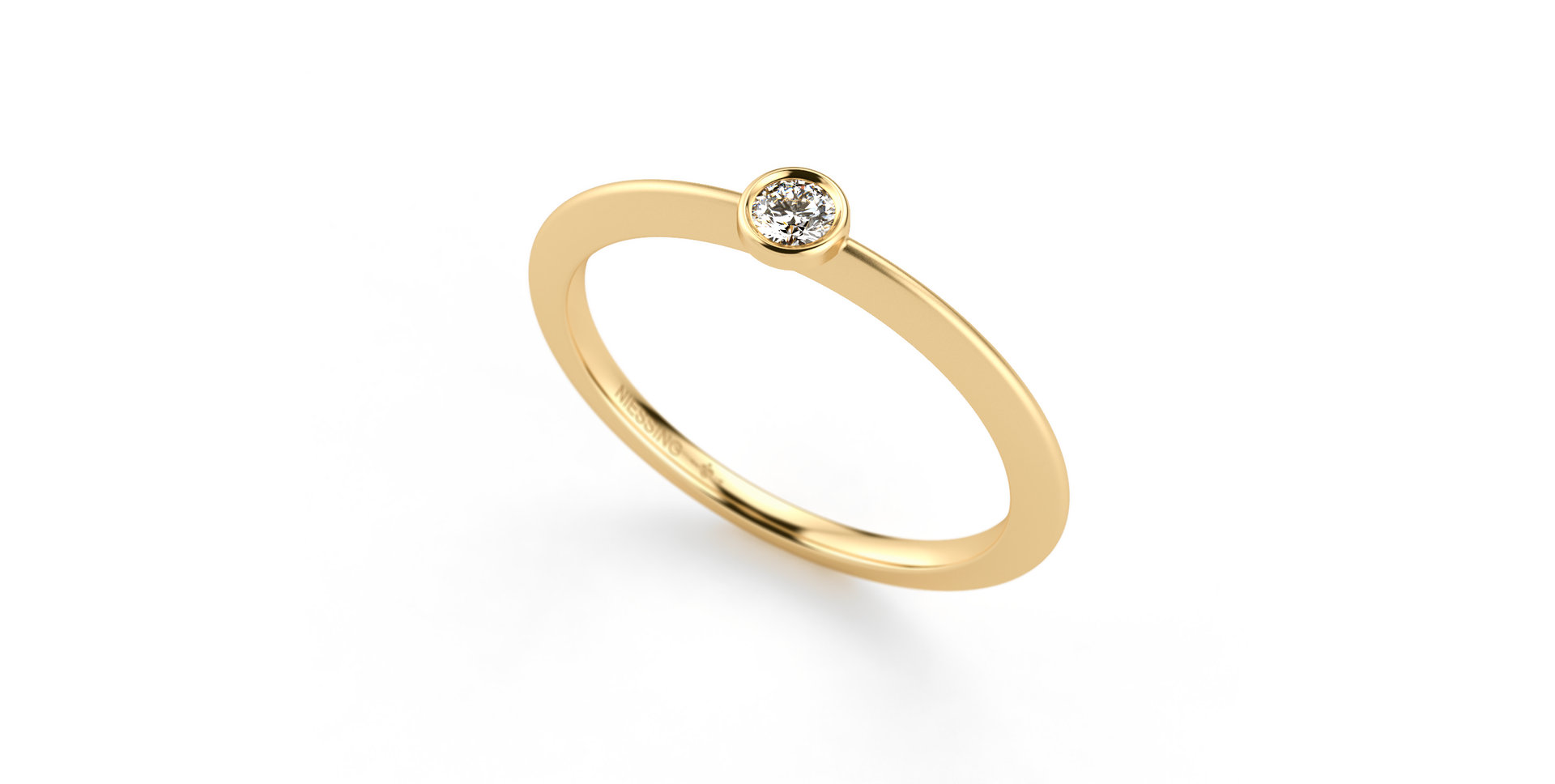 Prsten s diamantem Stella