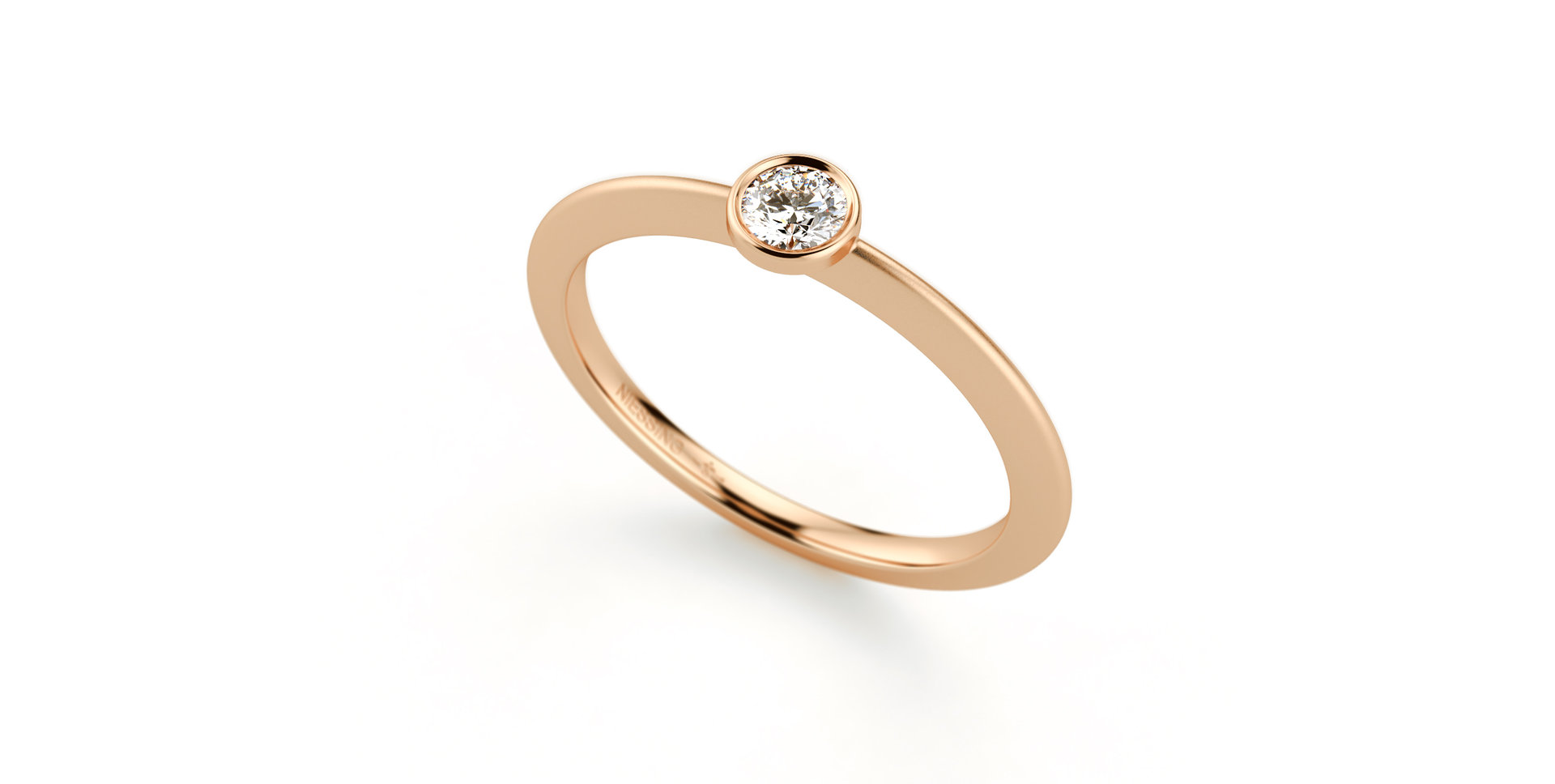 Prsten s diamantem Stella