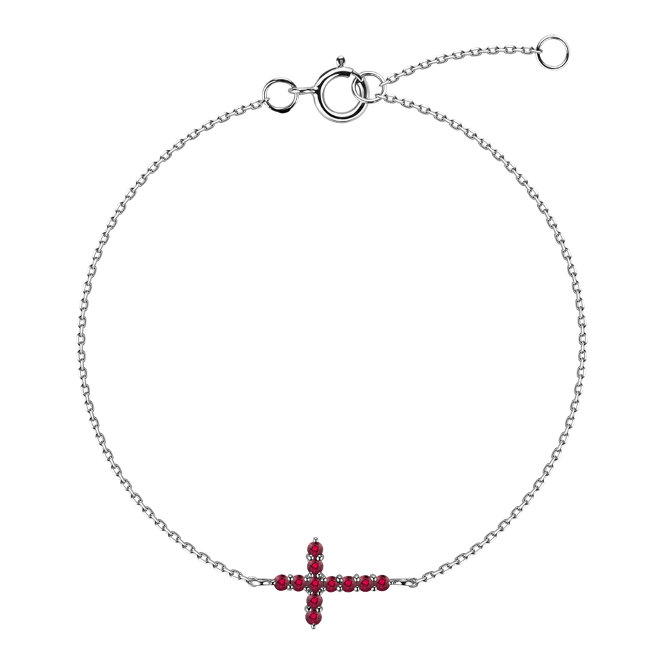 Náramek s rubíny Gem Glory