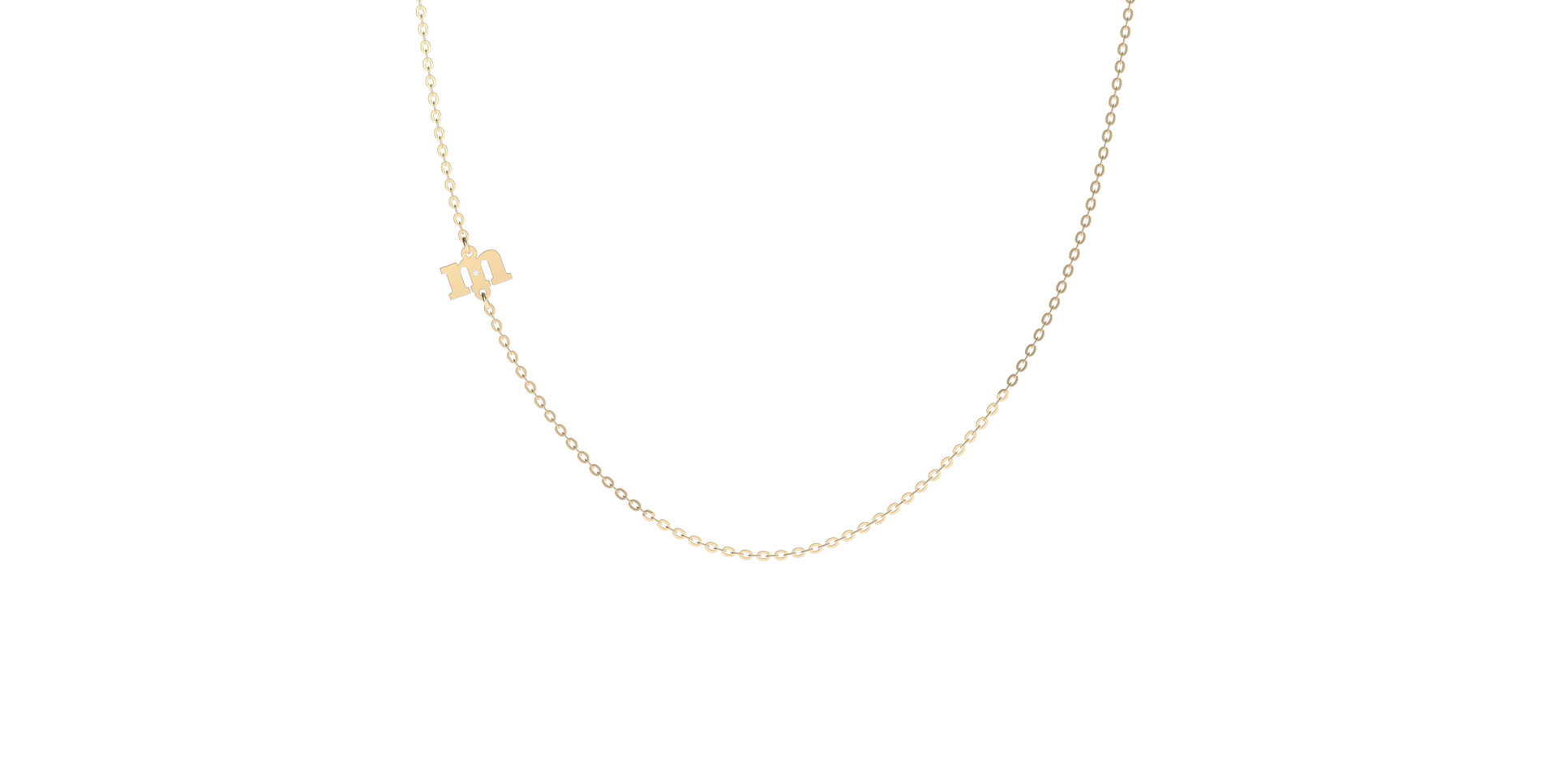 Náhrdelník s diamantem Big Classic M