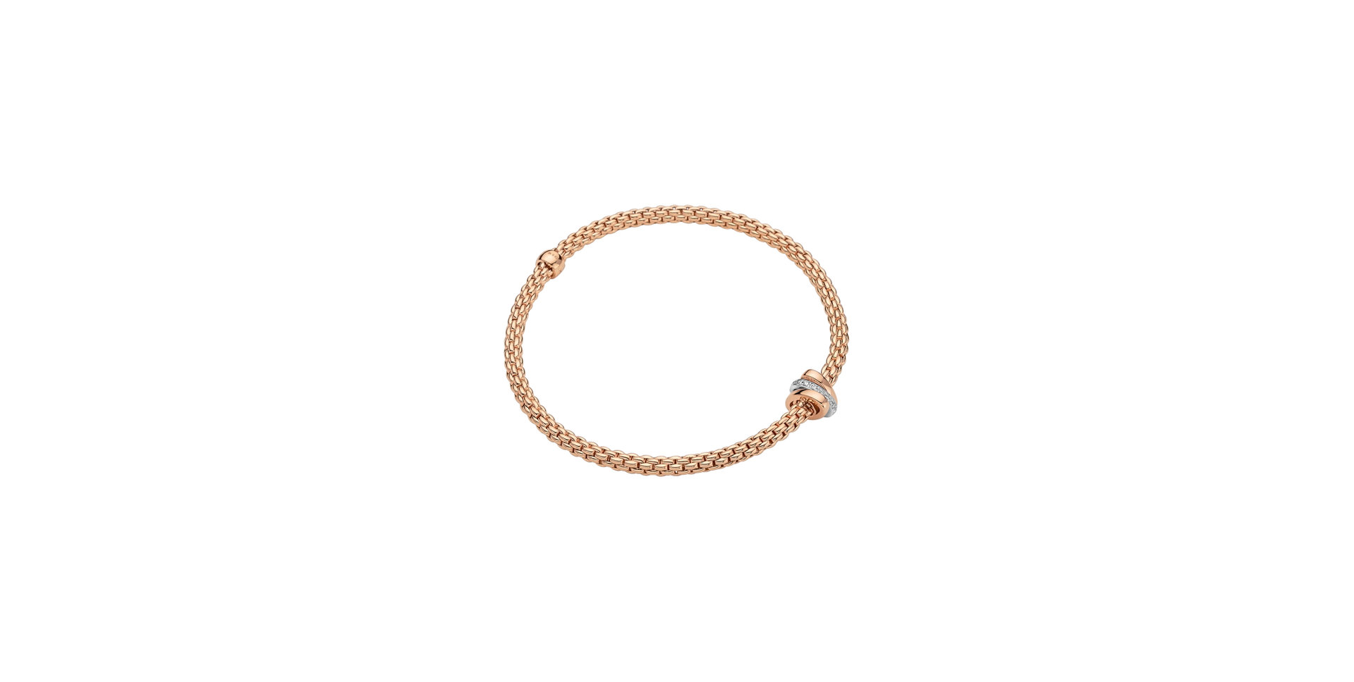 Náramek s diamanty vel L PRIMA