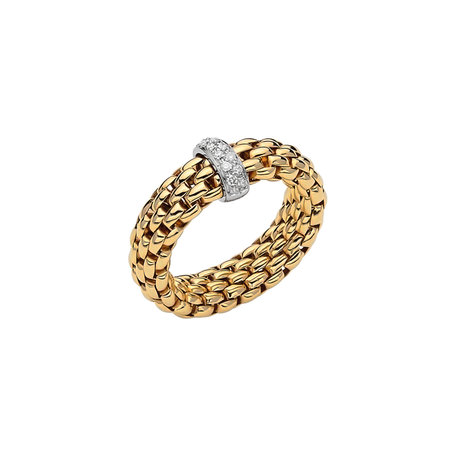 Prsten s diamanty Flex'it S