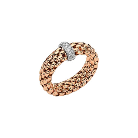 Prsten s diamanty Flex'it L