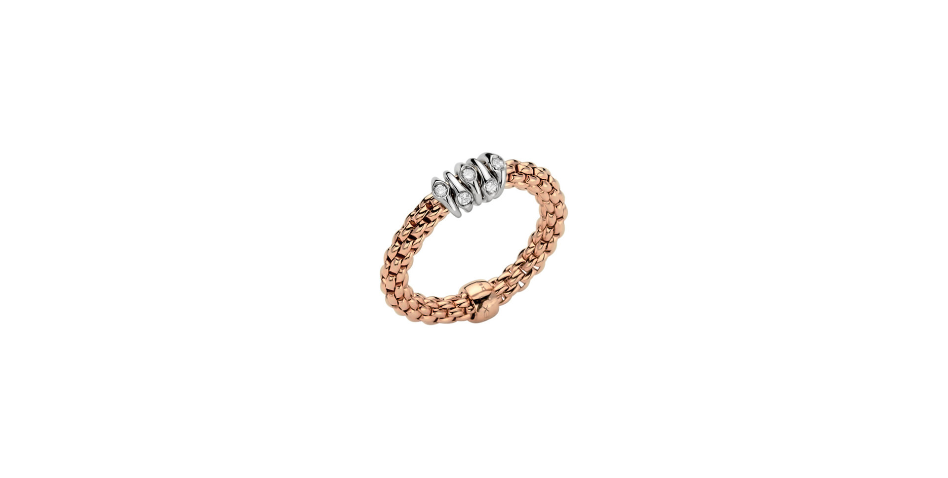 Prsten s diamanty Flex'it M